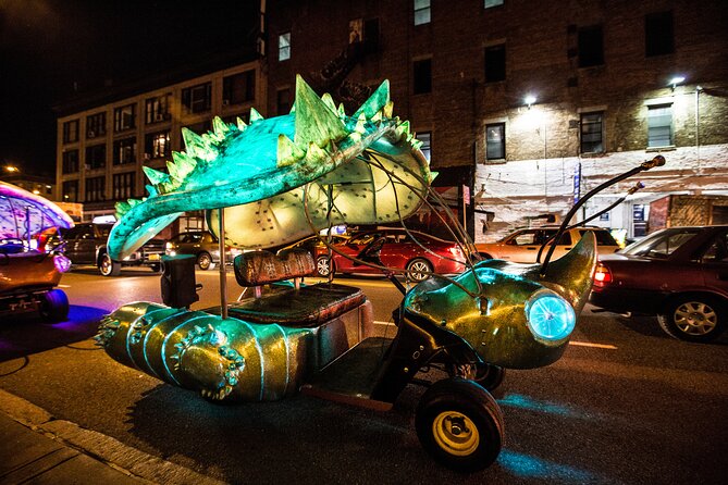 1 Hour Lady Buggy Art Tour Experience in Wynwood - What the sound system and LED lights add