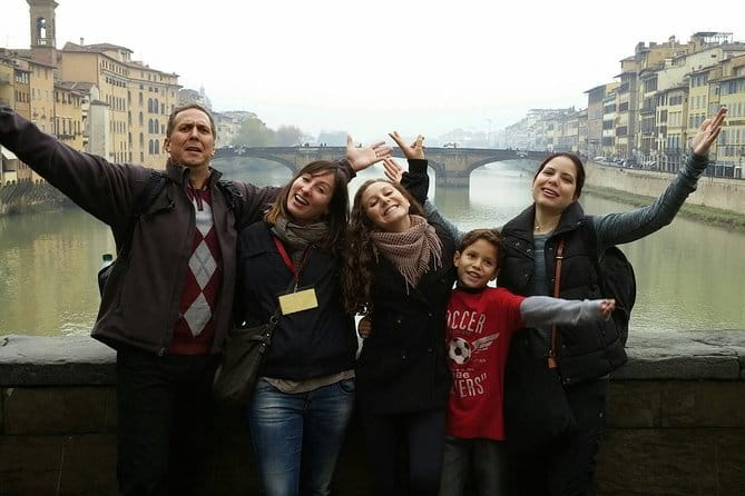 3 hours: Private walking tour of Florence and Accademia Gallery guided visit - Ponte Vecchio adds the river and the best views