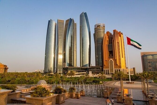 Abu Dhabi City Tour, Grand Mosque, Emirates Palace And The Louvre - Corniche Beach and Abu Dhabi’s waterfront