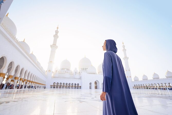 Abu Dhabi city tour with Entry ticket to Louvre Museum from Abu Dhabi - Heritage Village and Emirates Palace from the coach