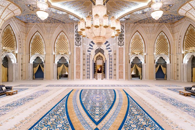 Abu Dhabi Sheikh Zayed Grand Mosque, Louvre, Qasr Al Watan Palace - Starting from Dubai at 10:00 am
