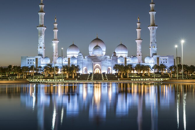 Abu Dhabi Tour in Private 4x4 with Grand Mosque, Louvre & Ferrari - Private 4x4 pickup and the road south