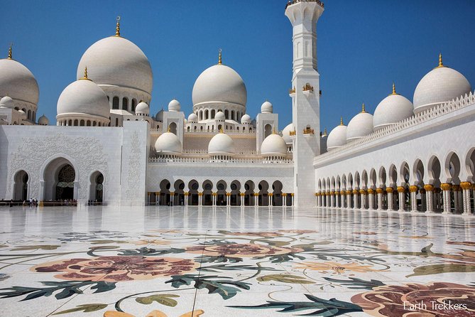 Abu Dhabi Tour with Louvre Museum Tickets - Sheikh Zayed Grand Mosque: the essential stop