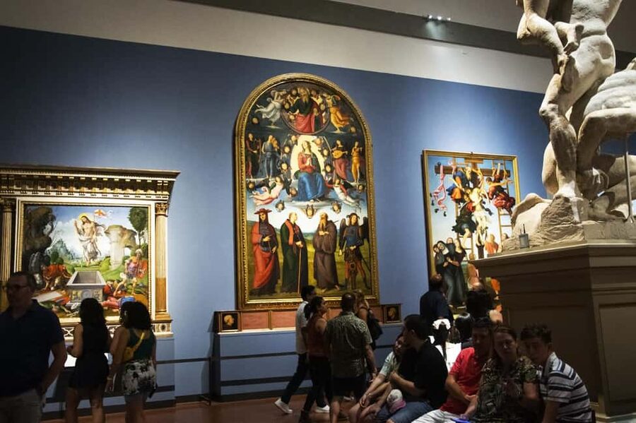 Accademia & Michelangelo's David Private Tour - Giotto’s frescoes on the upper level