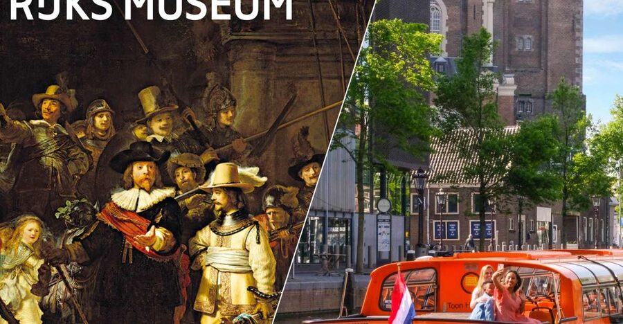 Amsterdam: Rijksmuseum Entry Ticket and Canal Cruise Combo - Value at $45 per person