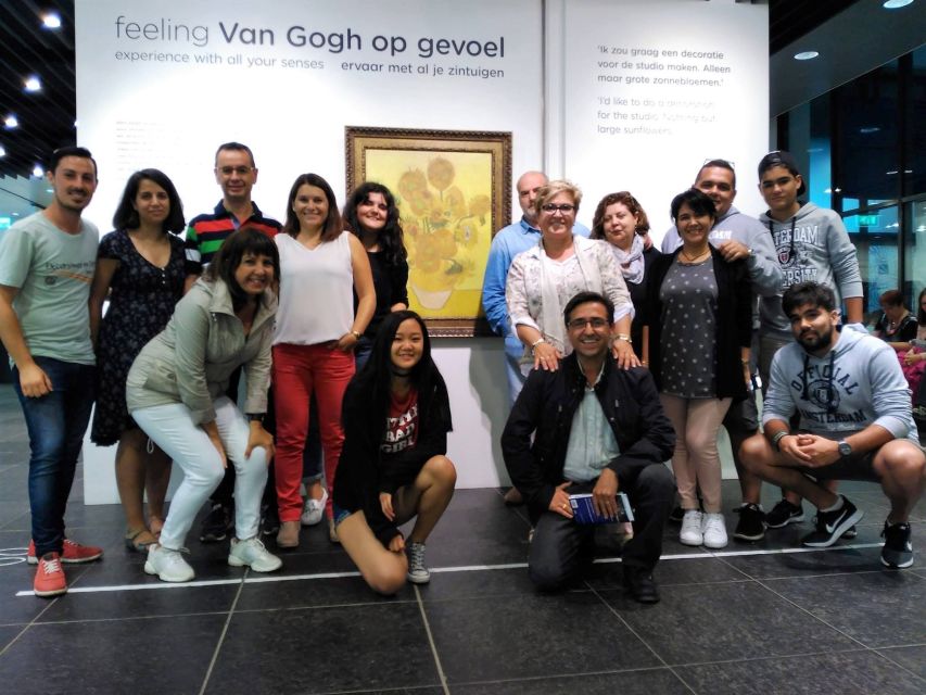 Amsterdam: Van Gogh Museum Guided Tour with Entry - The building, temporary exhibitions, café, and shop