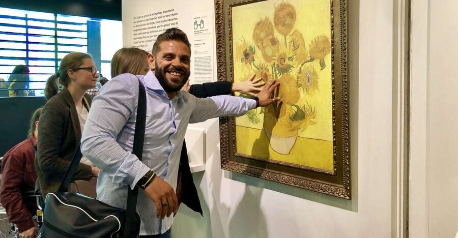 Amsterdam: Van Gogh Museum Masterpieces Tour up to 8 guests - Meeting near Cobra Café