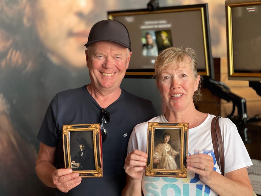 Amsterdam: Van Gogh or Rembrandt AI Portrait Photo Souvenir - A handy stop 250 meters from the Rijksmuseum