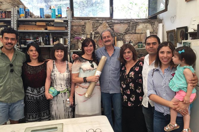 Art tour through artists' workshops around San Miguel de Allende - Timing, meeting point, and group size