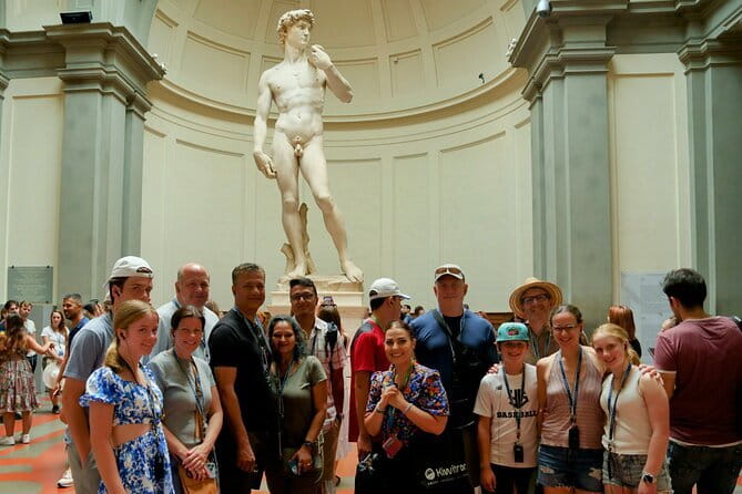 Artful Eight: 8 Wonders of Florence in Accademia, Center & Uffizi - Piazza della Signoria and Palazzo Vecchio