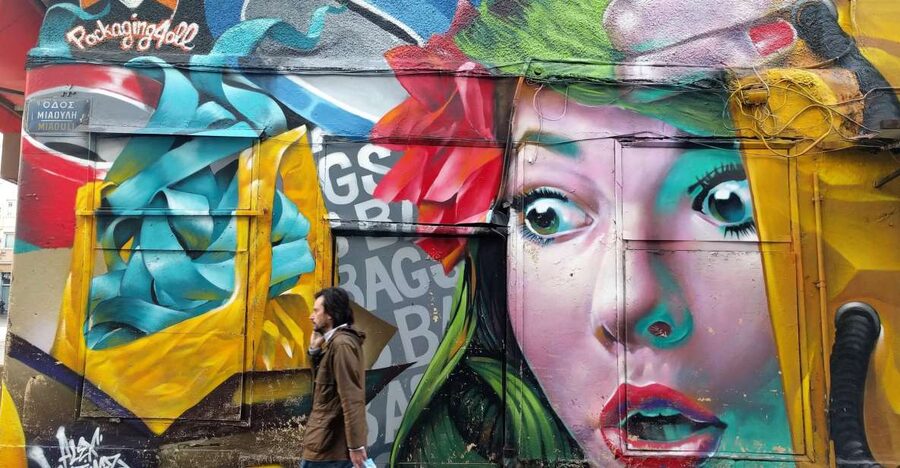 Athens: Guided Urban Street-Art Tour - Omonoia and the political voice of the walls