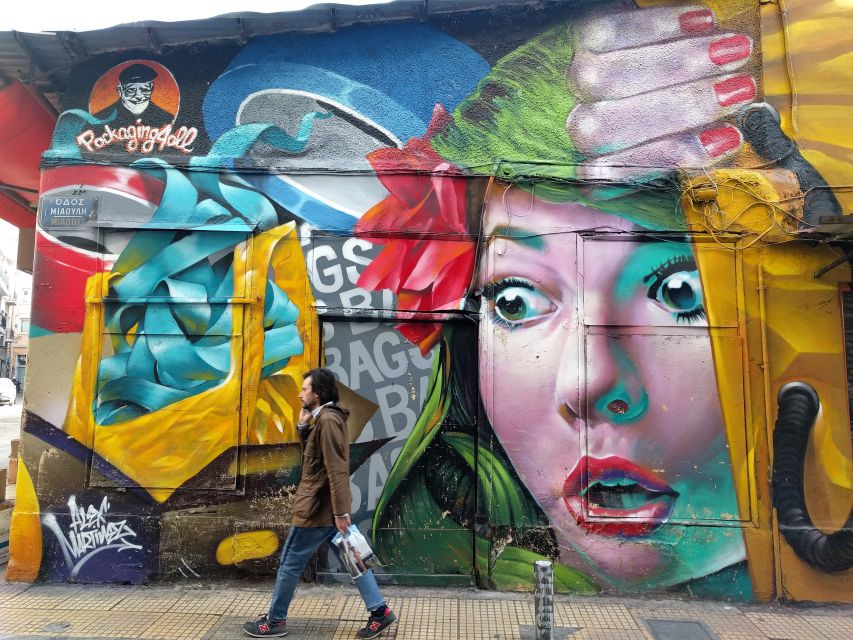 Athens: Guided Urban Street-Art Tour - Platia Iroon and Sarri: art in smaller spaces