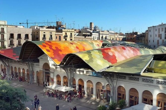 Barcelona Art and Tapas Small Group Walking Tour with Picasso Museum - Santa Caterina Market and the main savory spread