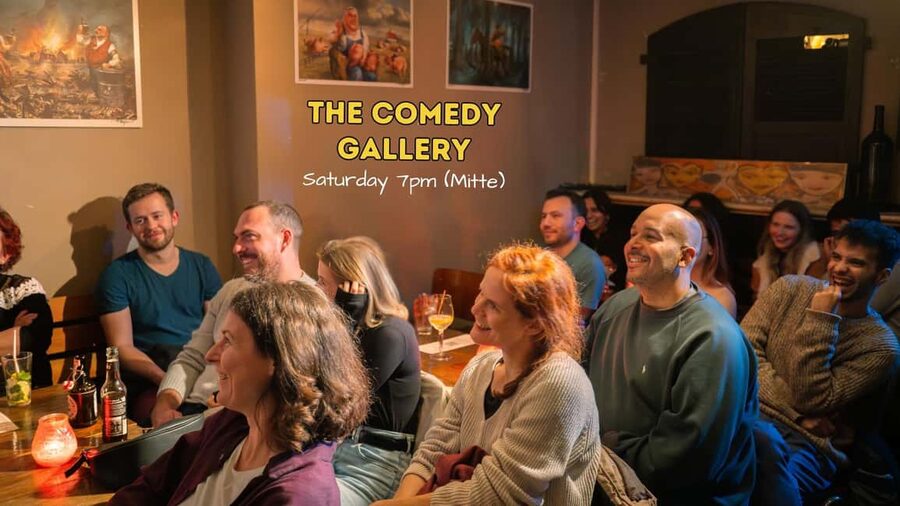 Berlin: Comedy in an Art Gallery (Mitte) - Prateek Jajoo and the 7:15 PM comedy show