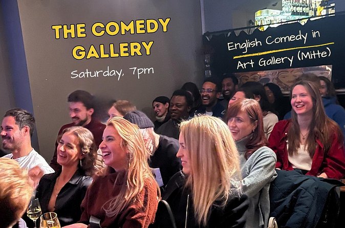 Berlin: Comedy in an Art Gallery (Mitte) - Saturday 7pm - Drinks, art, and the social side