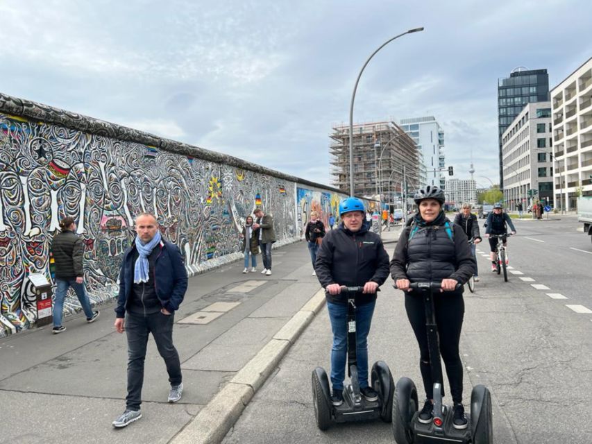 Berlin: East Side Gallery and Cold War Segway Tour - Riding to the East Side Gallery