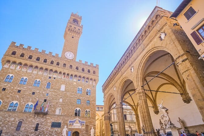 Best of Florence walking tour & Accademia Gallery- monolingual small group tour - Piazza della Signoria, an open-air museum