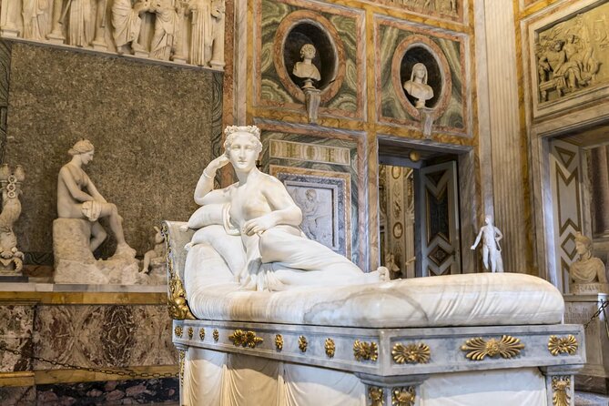 Borghese Gallery Guided Tour with Skip-the-Line Entry - A focused route through 20 rooms