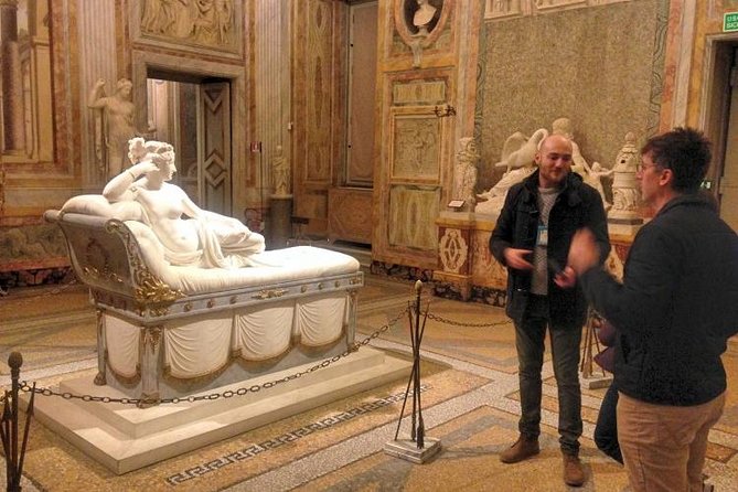 Borghese Gallery Max 6 People Tour: Baroque & Renaissance in Rome - Caravaggio, Raphael, Titian, and Canova