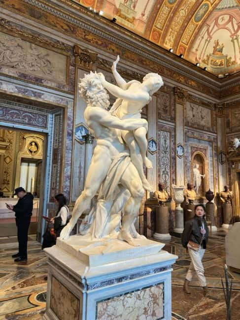 Borghese Gallery Skip-the-Line Entry Ticket; Rome - Meeting AJA Global Tours at the gallery entrance