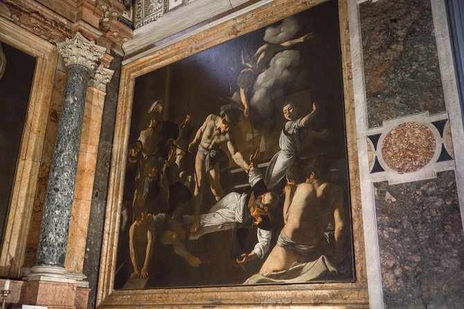 Caravaggio Art Walking Tour of Rome with Pantheon Visit - Wine, food, and the value of the aperitivo