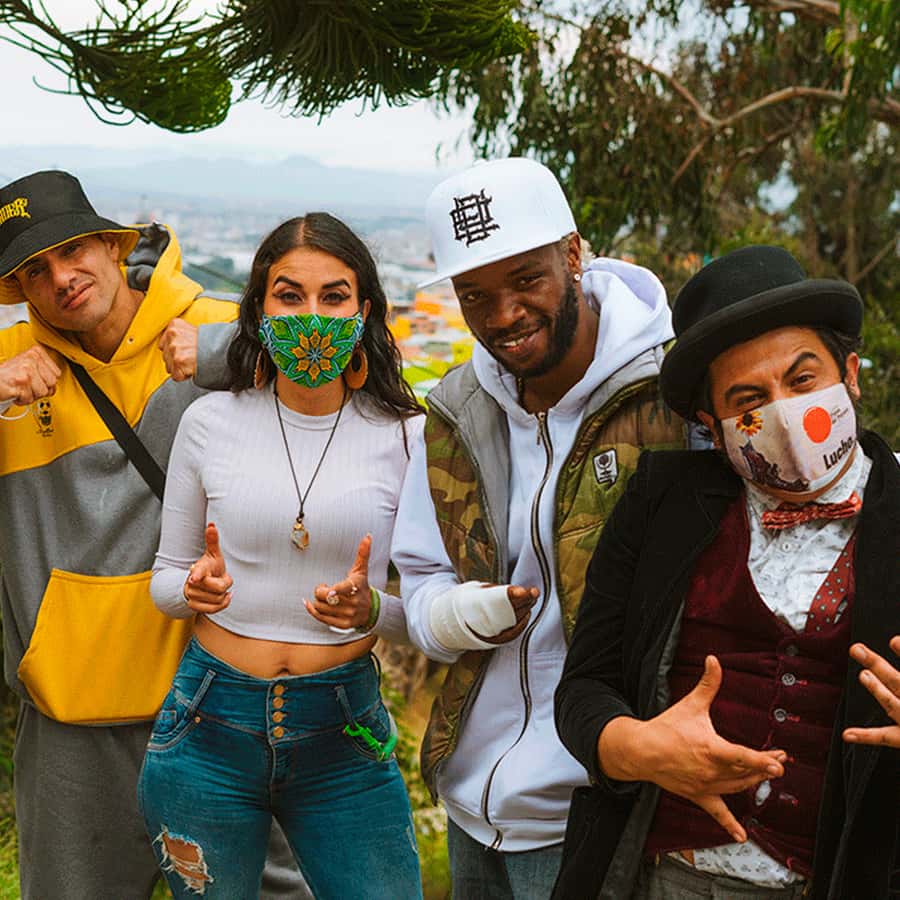 Ciudad Bolívar & Paraíso Transmicable Social Art Tour - Illimani Park and public investment in Ciudad Bolívar
