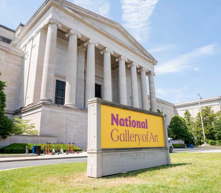 DC Masterpieces: National Gallery & Portrait Gallery Tour - The National Gallery’s West Wing: Da Vinci, Raphael, and Impressionist color