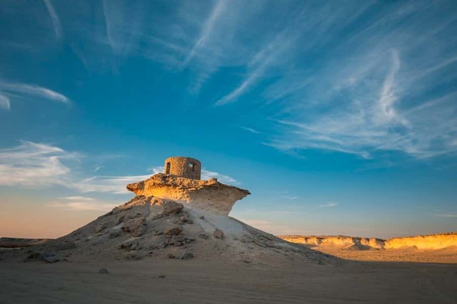 Doha: Combo Heritage & Art Tour of North and West Qatar - Zekreet and the road into the western desert