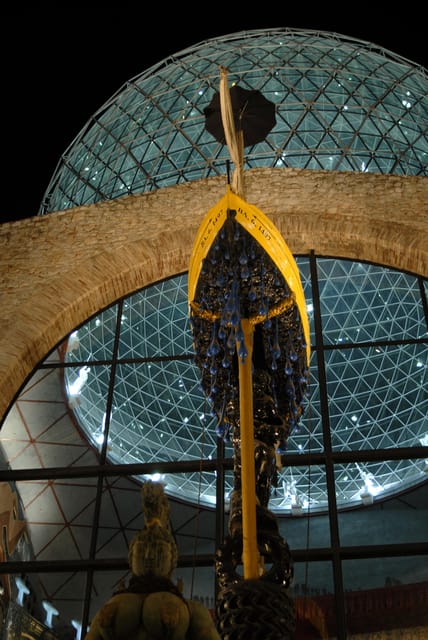 Figueres: Dalí Theatre-Museum Entry Ticket - Entering the museum beneath the geodesic dome