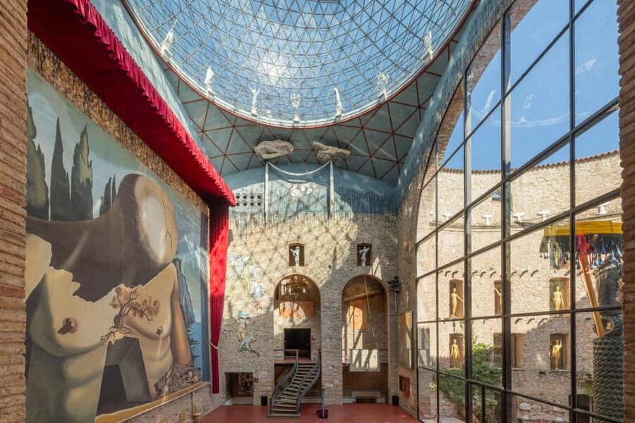 Figueres: Dalí Theatre-Museum Guided Tour with Tickets - Starting Beneath the Geodesic Dome