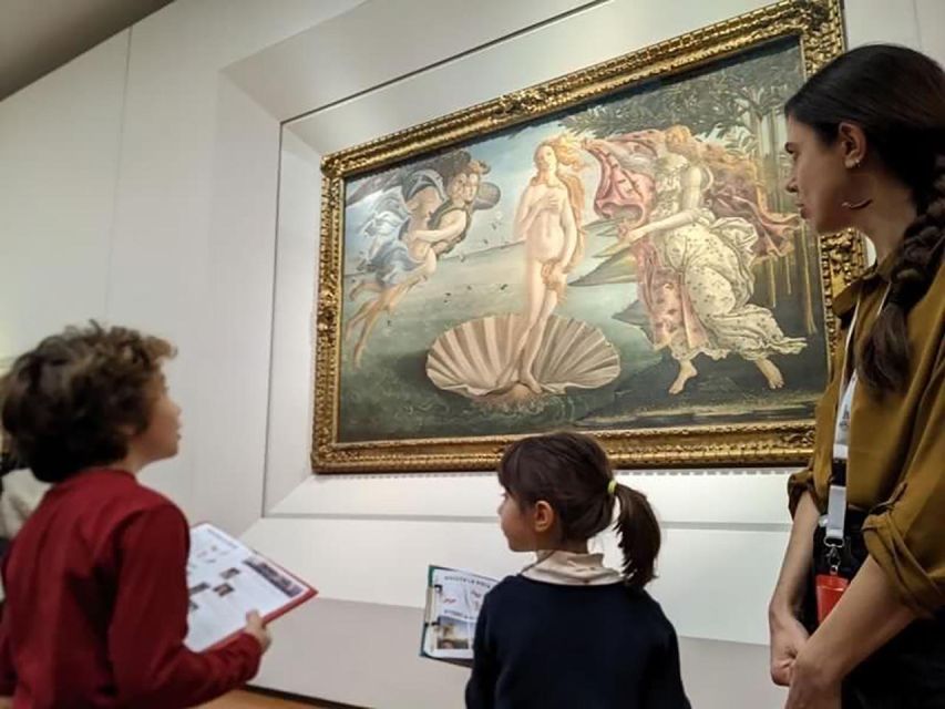 Firenze: Uffizi Tour per famiglie - What the 1.5-hour itinerary actually covers