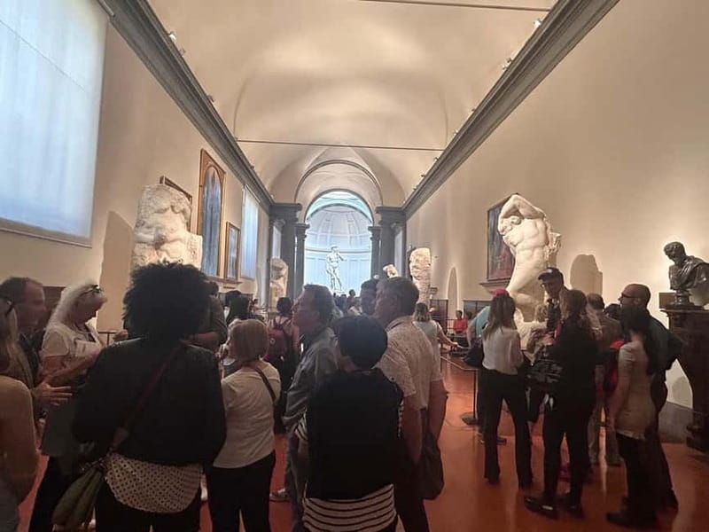 Florence:Accademia + David Entrance Ticket +Agudio Guide APP - Key points to know before you book