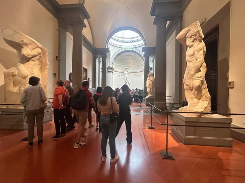 Florence:Accademia + David Entrance Ticket +Agudio Guide APP - Timing, bags, identification, and accessibility