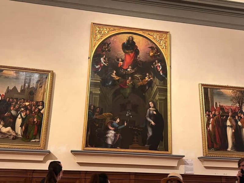 Florence:Accademia + David Entrance Ticket +Agudio Guide APP - Medieval paintings and Renaissance galleries