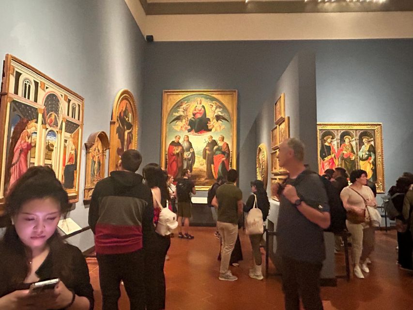 Florence: Accademia Gallery David Entry & Audio Guide App - Paintings by Giotto, Botticelli, and other masters