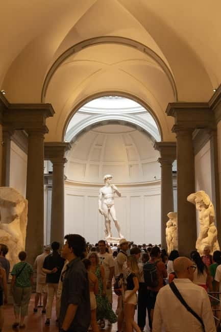 Florence: Accademia Gallery Skip-the-Line Guided Tour - Inside the Accademia, a one-hour highlights route