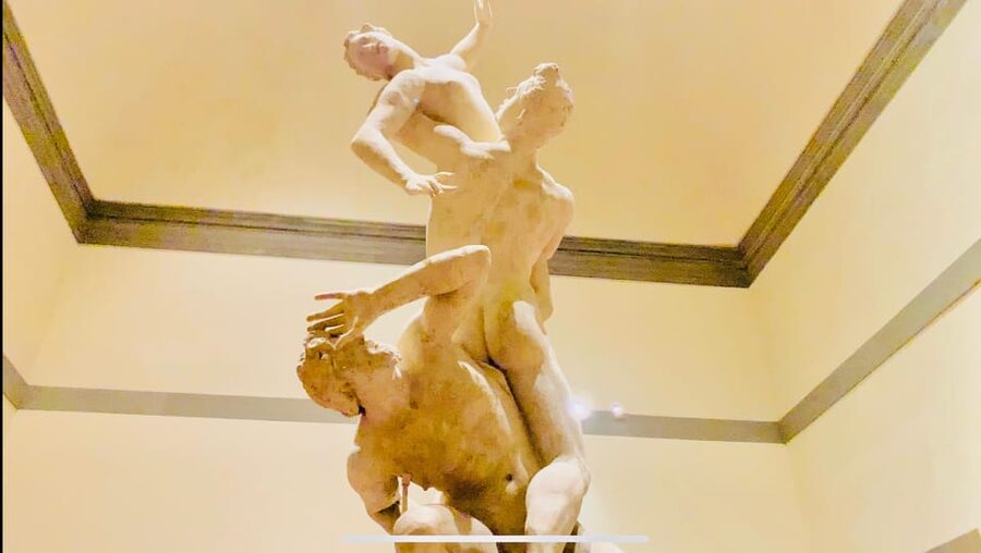 Florence: Accademia Reserved Time Ticket with Free E-Book - Seeing David in the Tribune