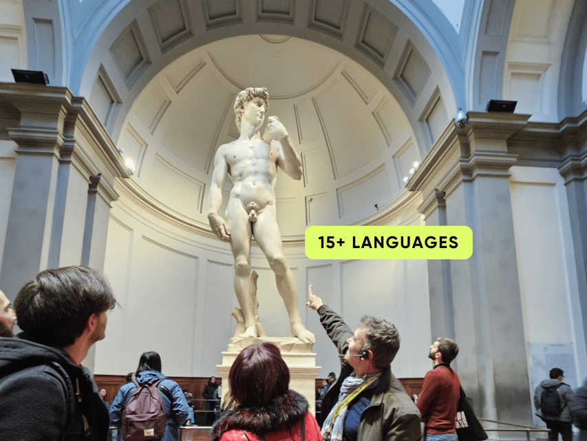 Florence: Accademia Ticket & Audio Guided Tour with Host - Getting inside with a reserved time