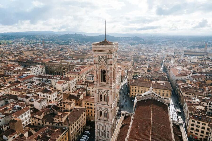 Florence: David at Accademia and Duomo Terraces VIP Tour - Meeting at Piazza San Marco