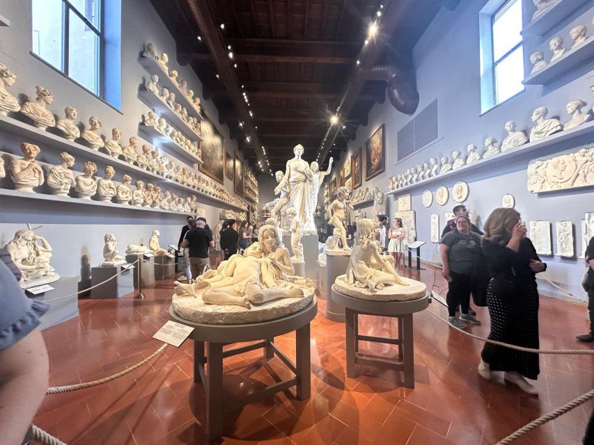 Florence: David's Accademia timed Ticket with Audio APP - The Gipsoteca and its plaster models