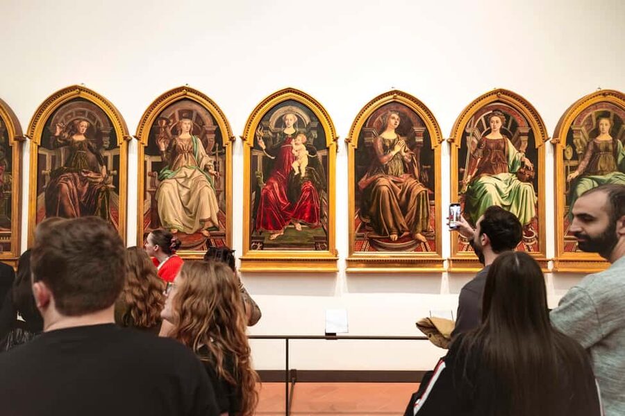 Florence: Fast Track Uffizi Gallery Guided Tour - The main artworks you are likely to see