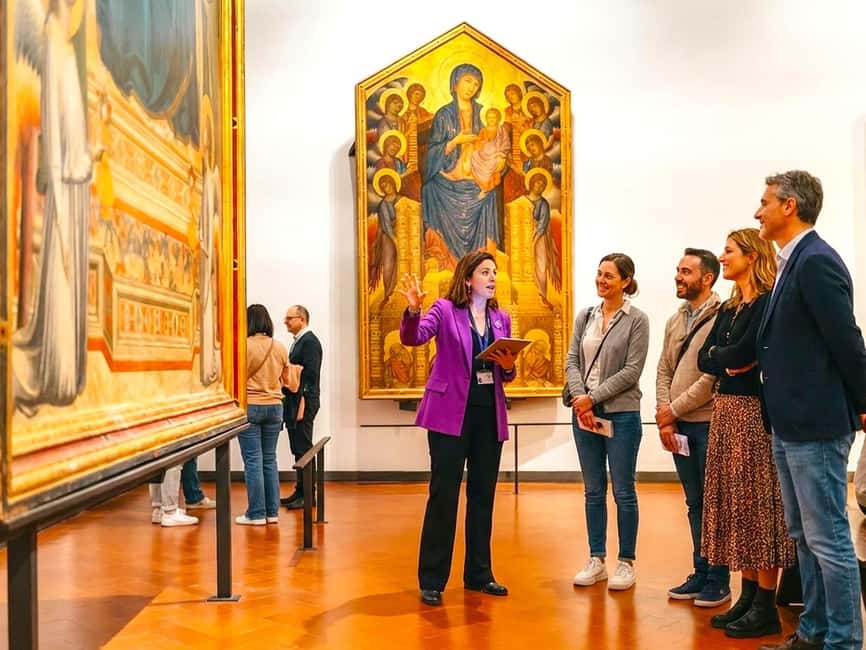 Florence: Small Group Uffizi Tour - Untold Stories - Giotto’s Ognissanti Madonna and the arrival of human weight