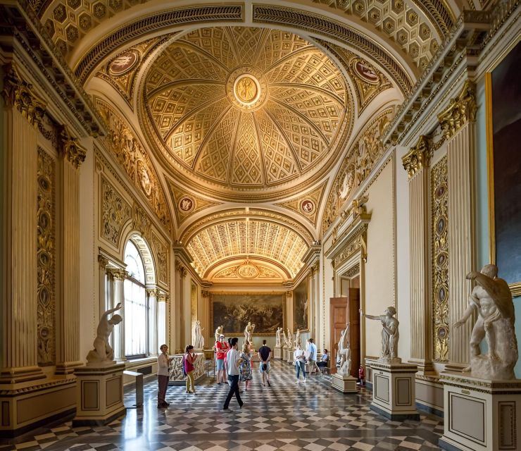 Florence: Uffizi & Accademia Priority Tickets with Audio App - Seeing Botticelli, Leonardo, and the Uffizi collection