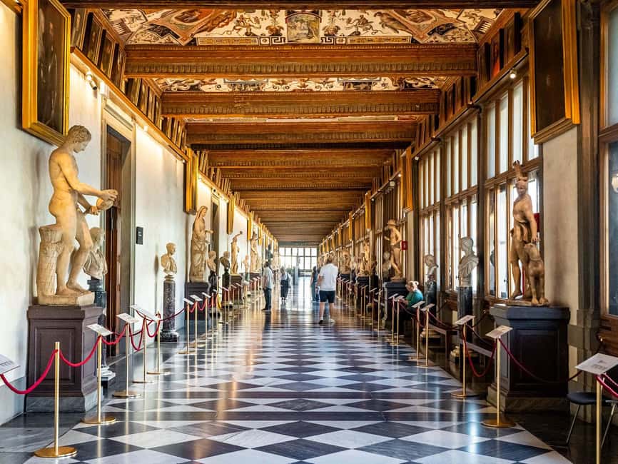 Florence: Uffizi, David & Gelato Walk with Art Historian - Gelato with a Medici court connection