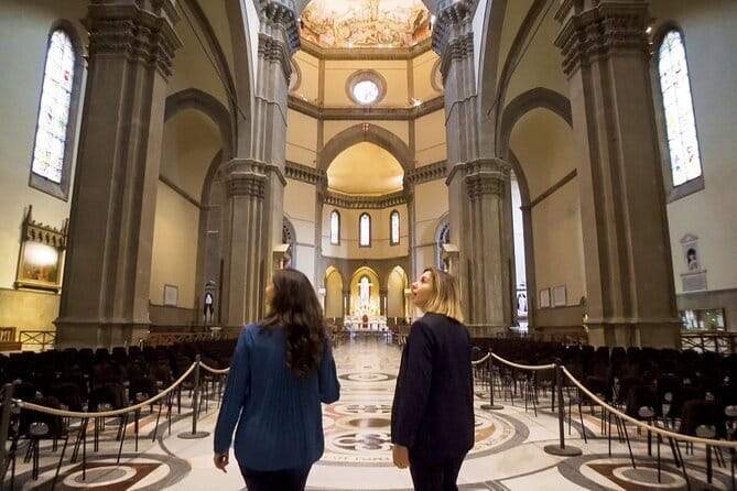Florence: Uffizi Gallery afternoon & Duomo morning Guided Visits - Inside Santa Maria del Fiore Cathedral