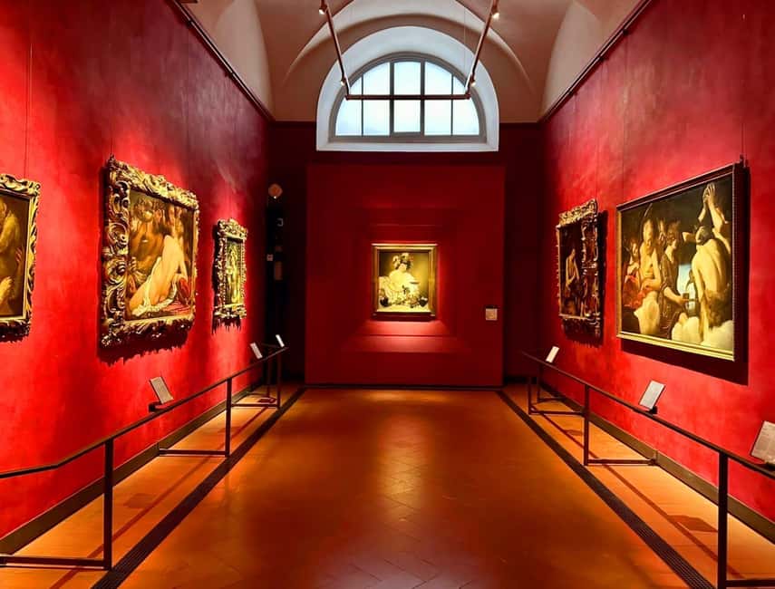 Florence: Uffizi Gallery entry ticket + audio guide - Entering through Gate 1 with a digital ticket