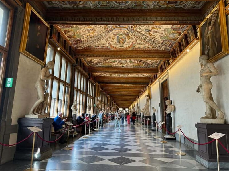 Florence: Uffizi Gallery Timed Entry Ticket & Audio Guide - Starting on the second floor