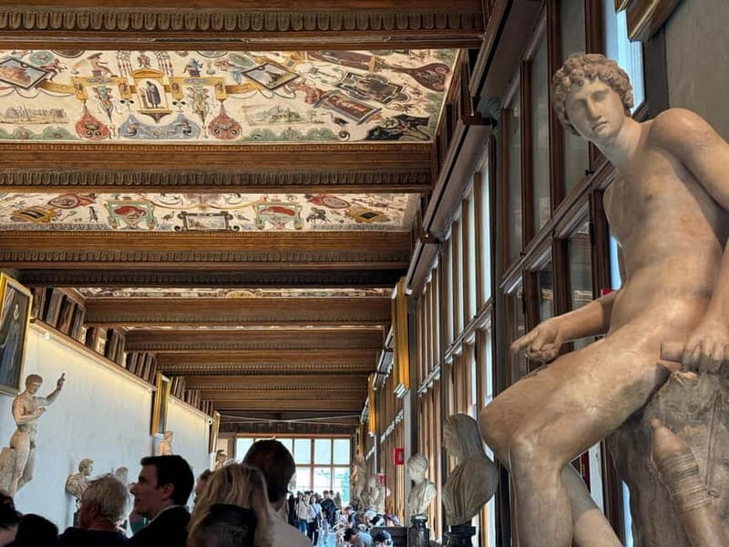 Florence: Uffizi Gallery Timed Entry Ticket & Audio Guide - Leonardo, Michelangelo, Raphael, and Caravaggio