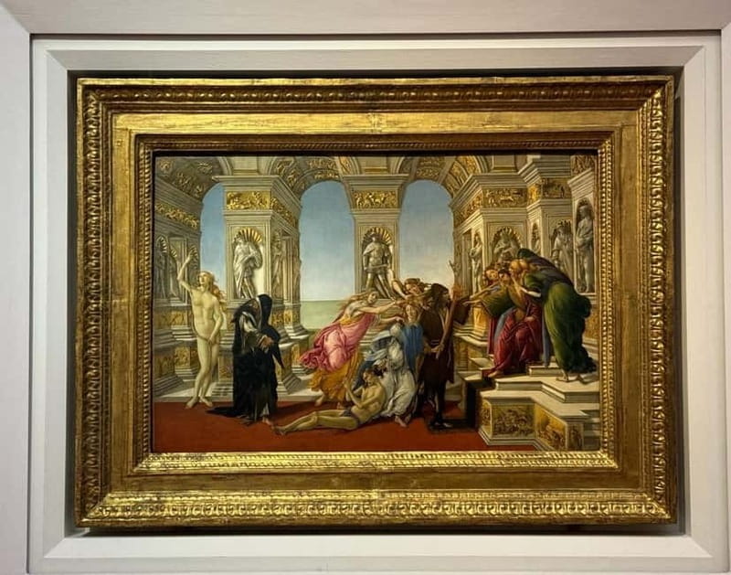 Florence: Uffizi Gallery Timed Entry Ticket & Audio Guide - Finding the Leonardo statue and collecting your ticket