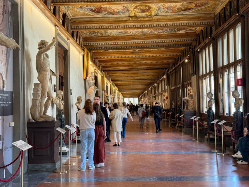 Florence: Uffizi Gallery Timed-Entry Ticket with Escort - Entering through a separate priority entrance